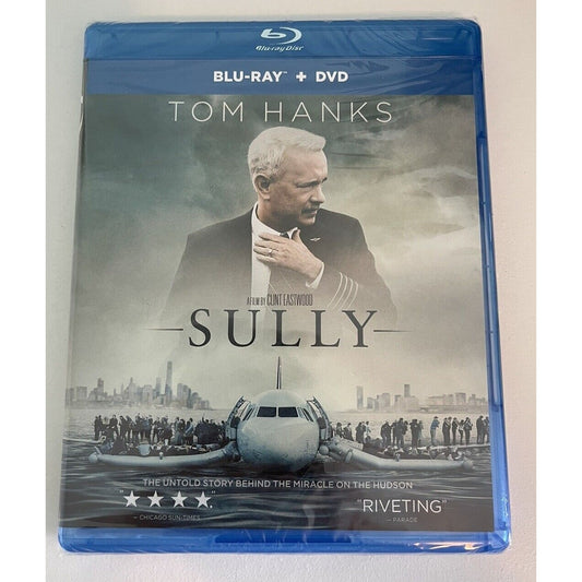 Sully (BLU-RAY + DVD) - BRAND NEW, SEALED - Tom Hanks