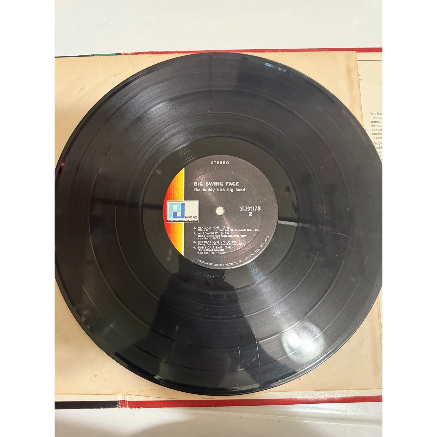 The Buddy Rich Big Band Big Swing Face LP 1967 ST-20117 - 12" Vinyl