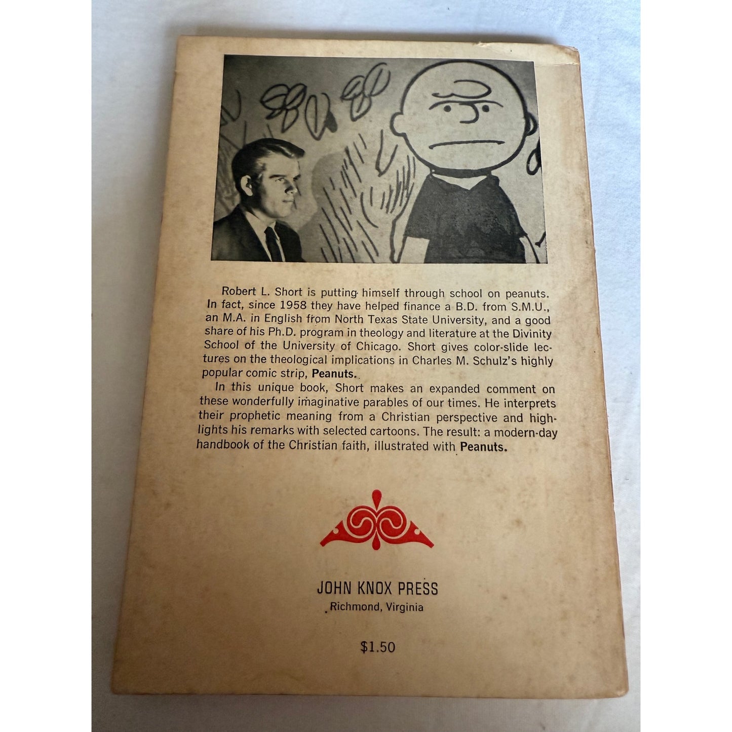 The Gospel According to Peanuts 1965 (8th Printing) Charles Schulz Paperback