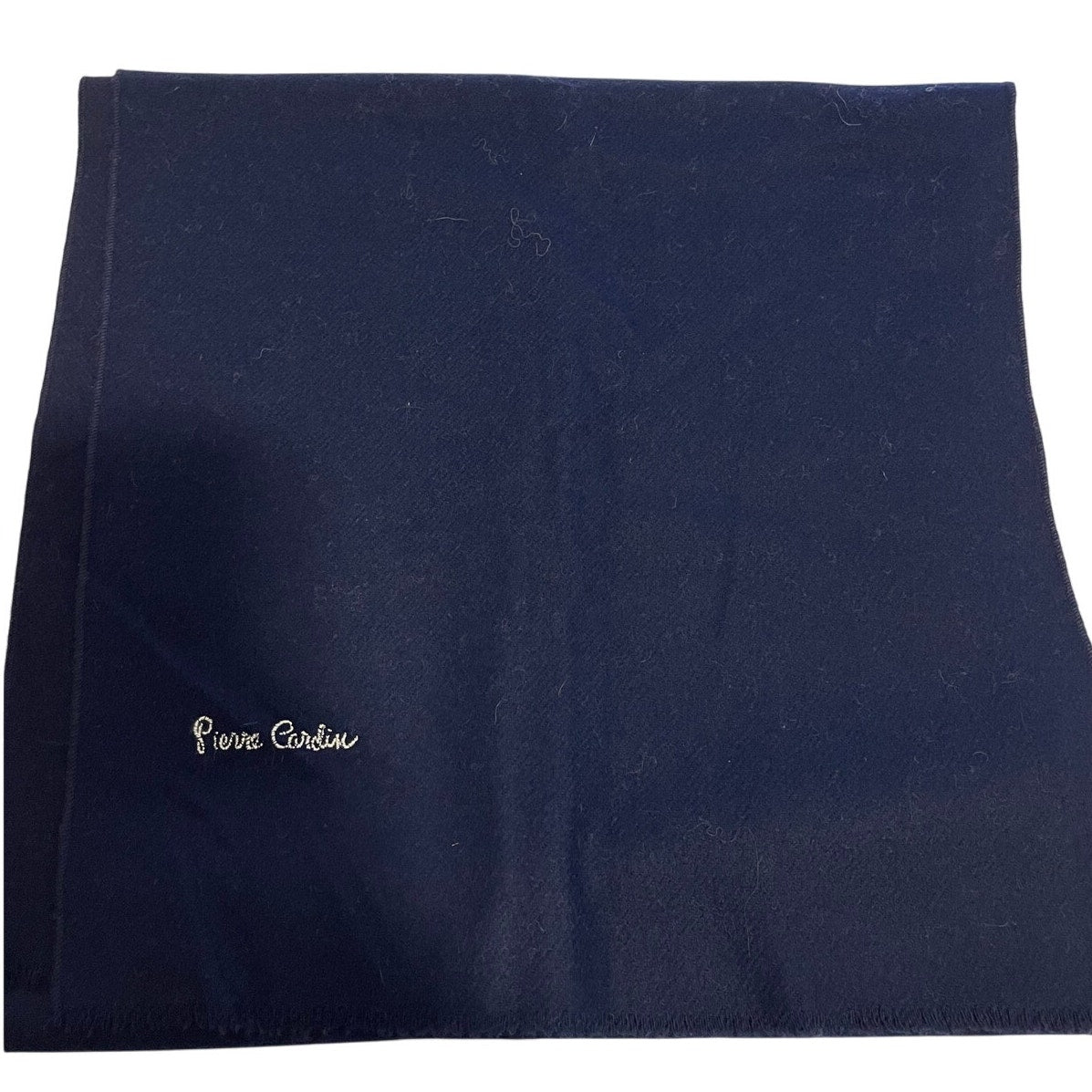 Vintage Pierre Cardin Dark Navy Blue Men's Scarf