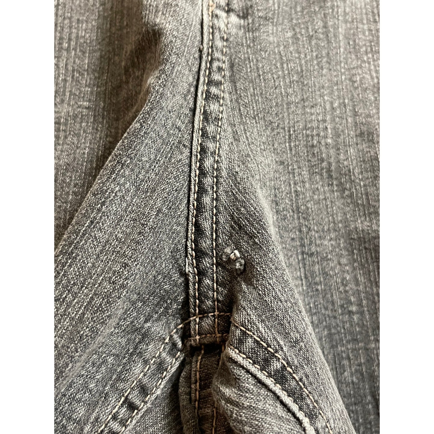 Faded Glory Stretch Women's Size 24 Gray Jeans