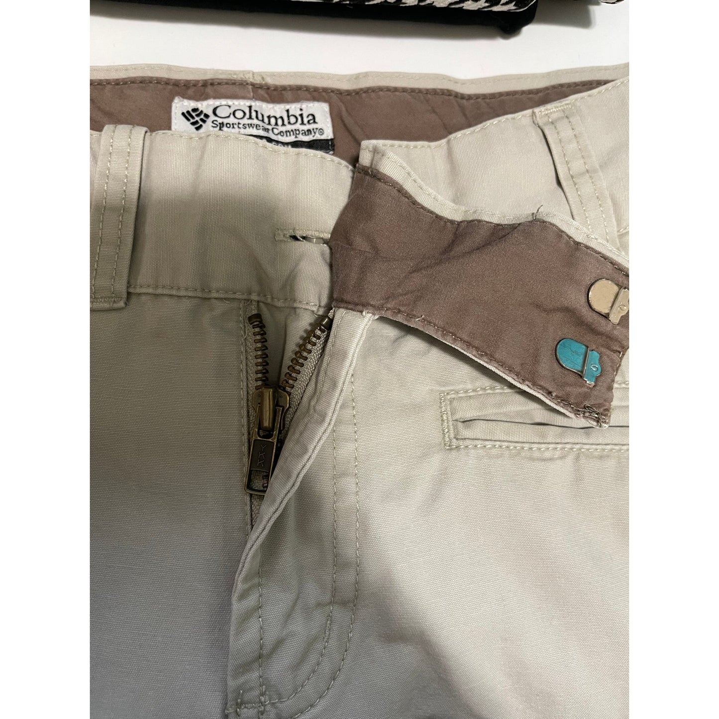 Columbia Sportswear Size 10 Women's Khaki Wide Leg Pants