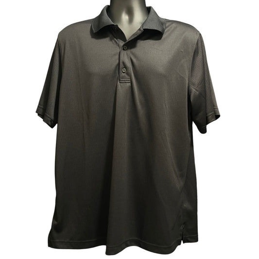 Izod Golf X-Treme Function Black Polo - Men's Large