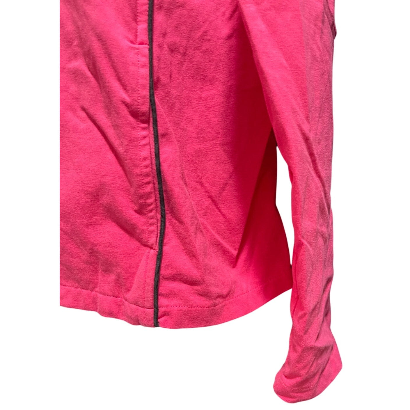 Chaps Hot Pink Full Zip Performance Jacket - Long Sleeve - Medium