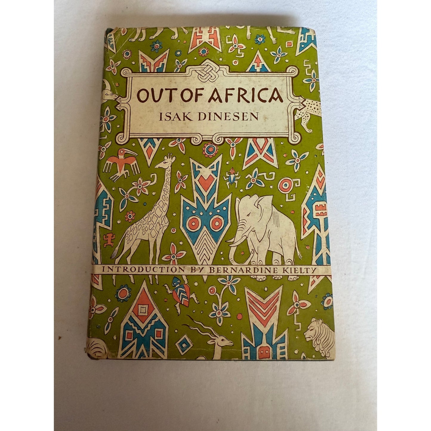 Out of Africa - Isak Dinesen - With Dust Jacket - 1952 - Hardcover