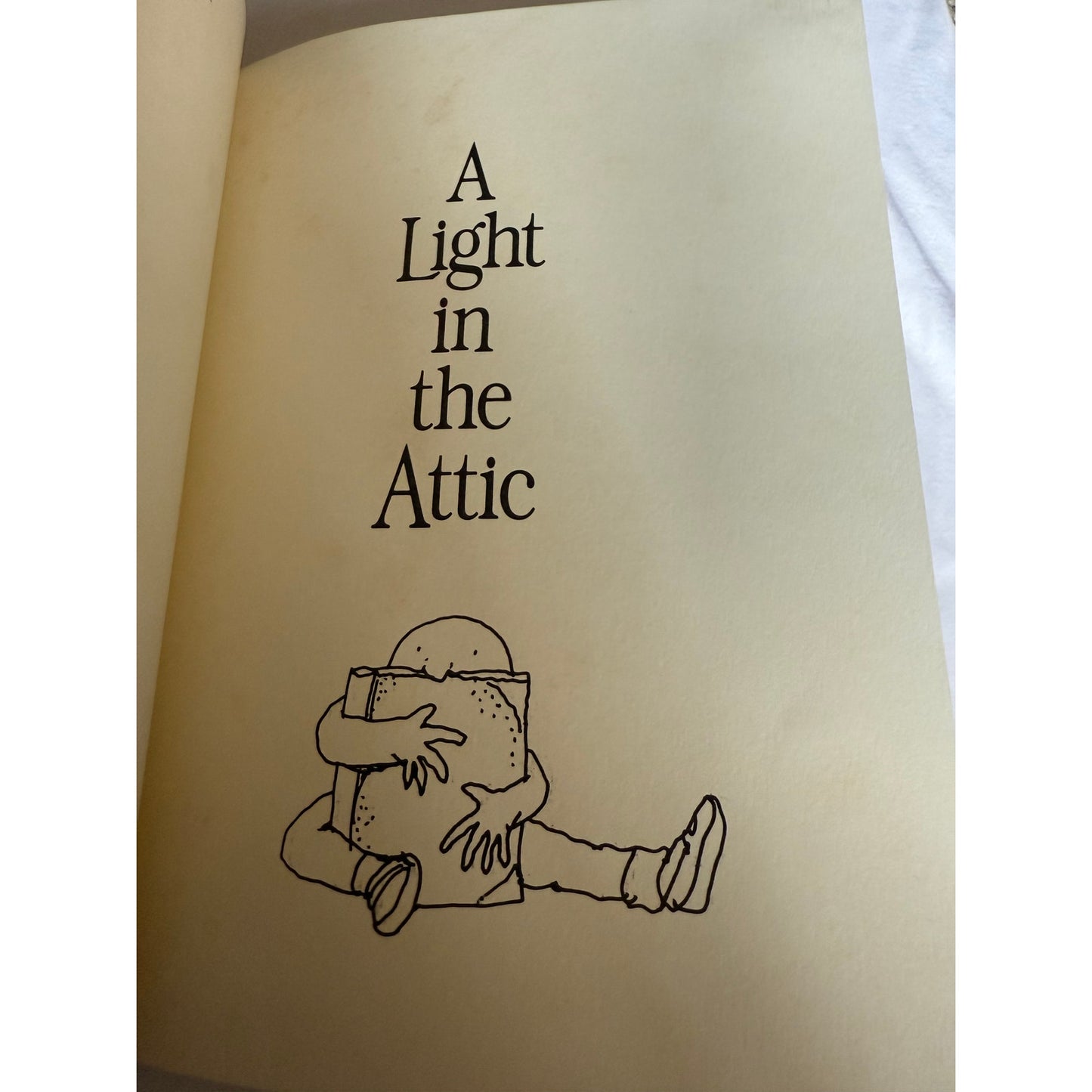 A Light In The Attic - Shel Silverstein - Snake Eye Music 1974 Edition Hardcover