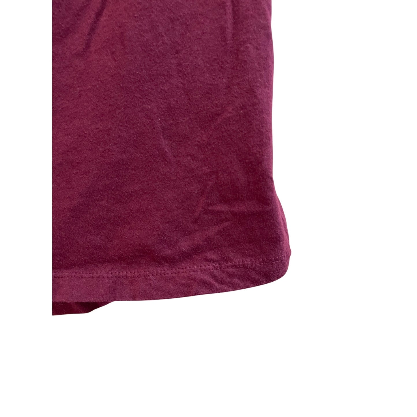 St. Vincent Size Large Burgundy Graphic Print Tank Top - "Daddy"