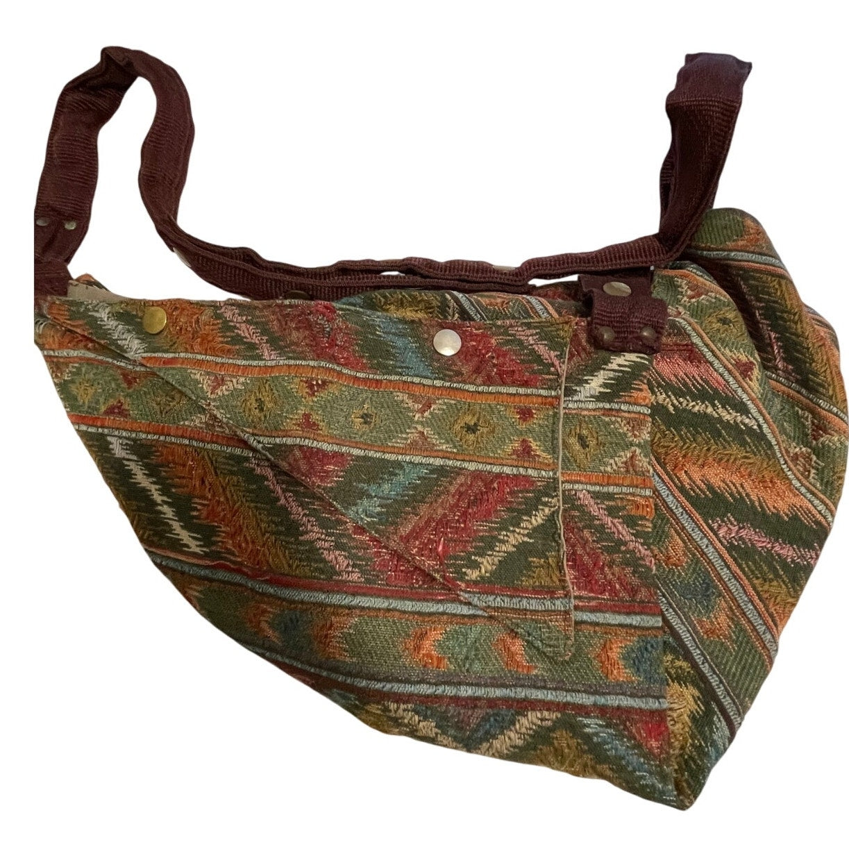 Vintage Rug Multi-Functional Shoulder Bag - Read for More Detail