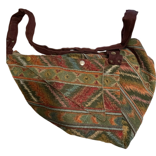Vintage Rug Multi-Functional Shoulder Bag - Read for More Detail