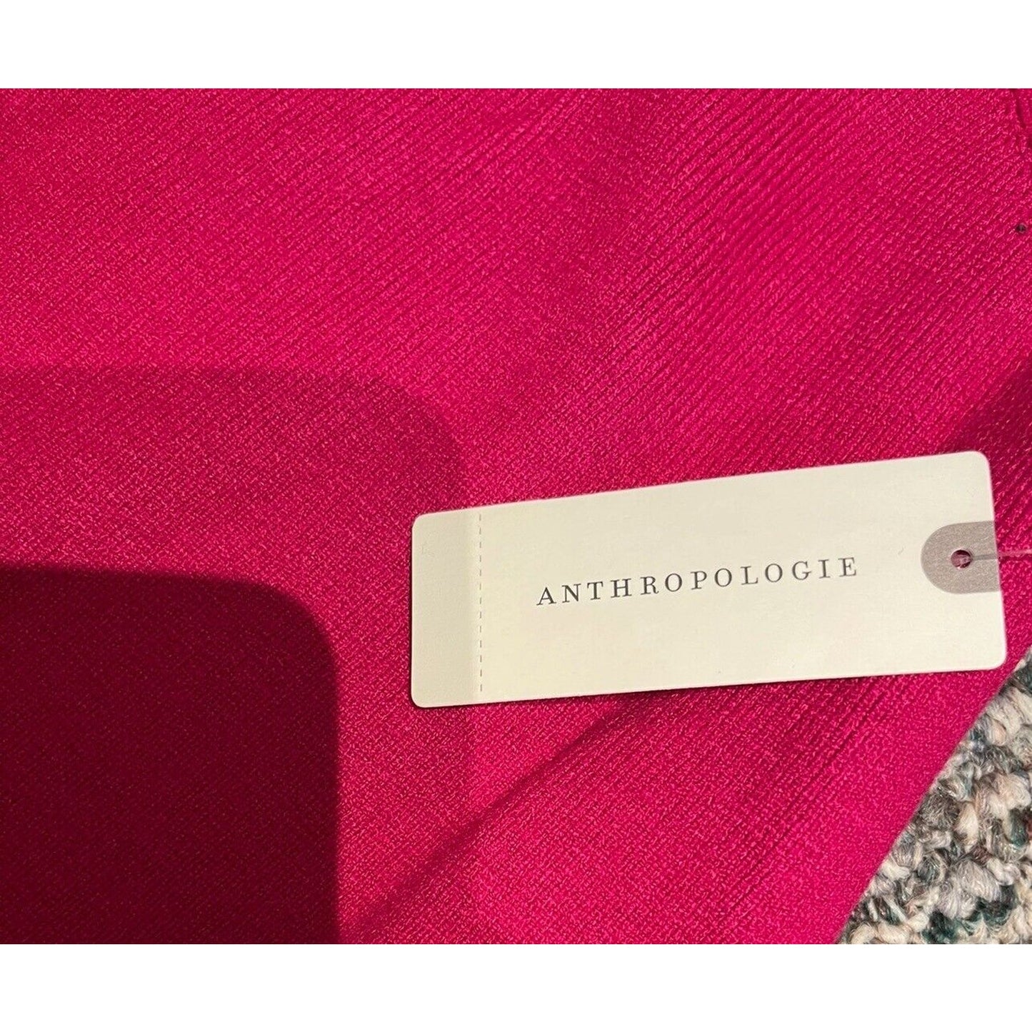 NWT Anthropologie Women’s Split Hem Cowl Neck Size Small Pink Sweater $120 MSRP