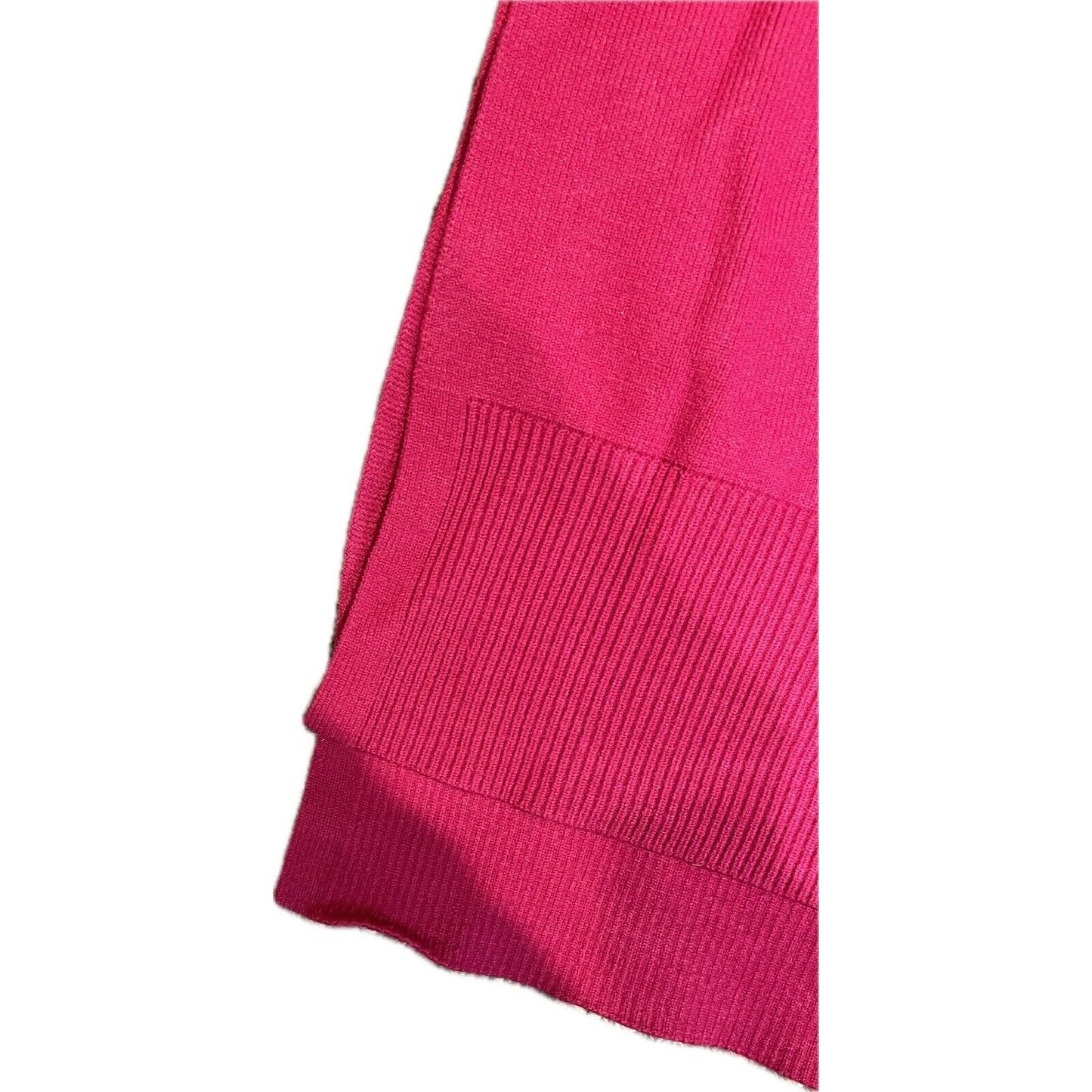 NWT Anthropologie Women’s Split Hem Cowl Neck Size Small Pink Sweater $120 MSRP
