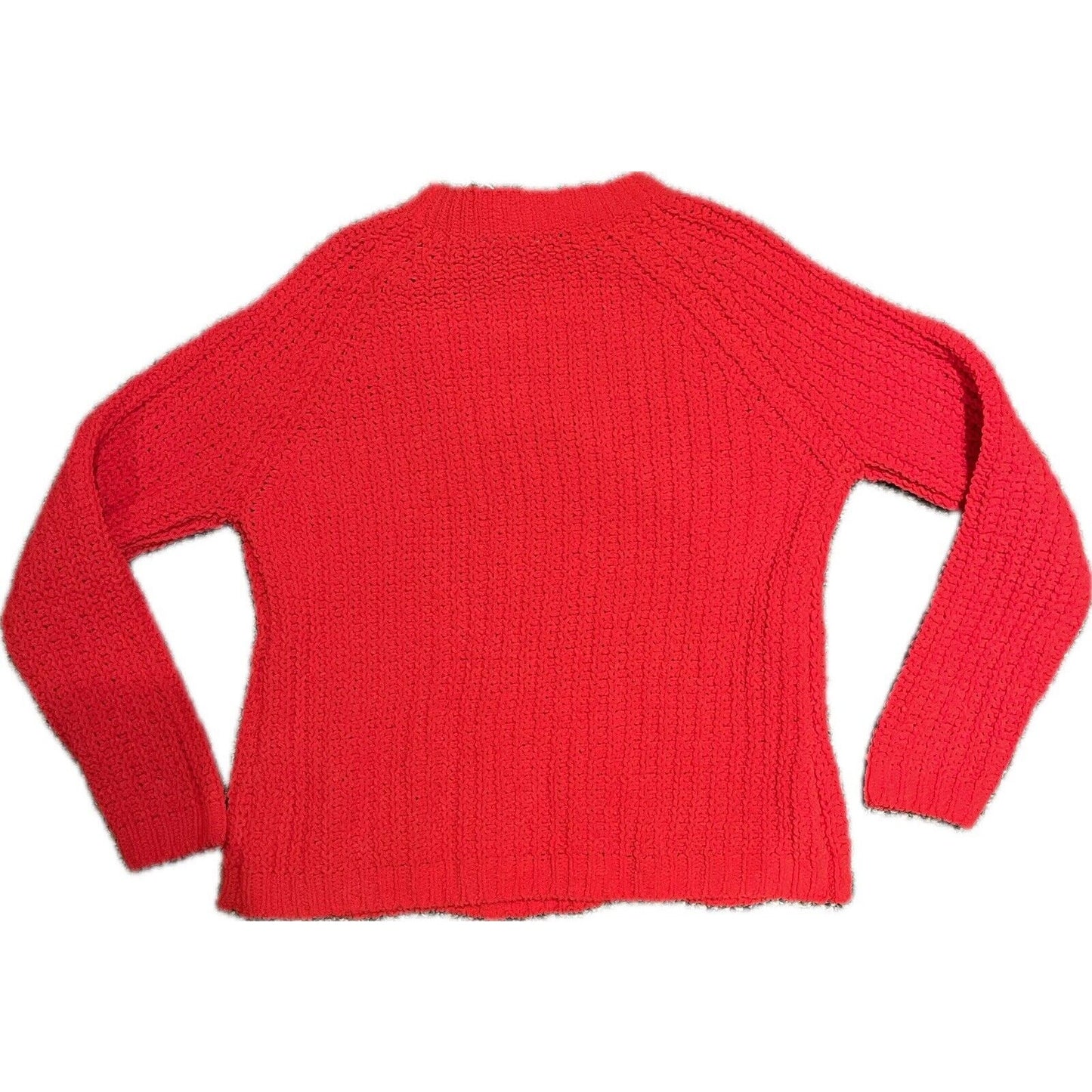 NWT Joules Knitwear Red Cable Knit Women’s Sweater Crew Neck Size 8 $62 MSRP