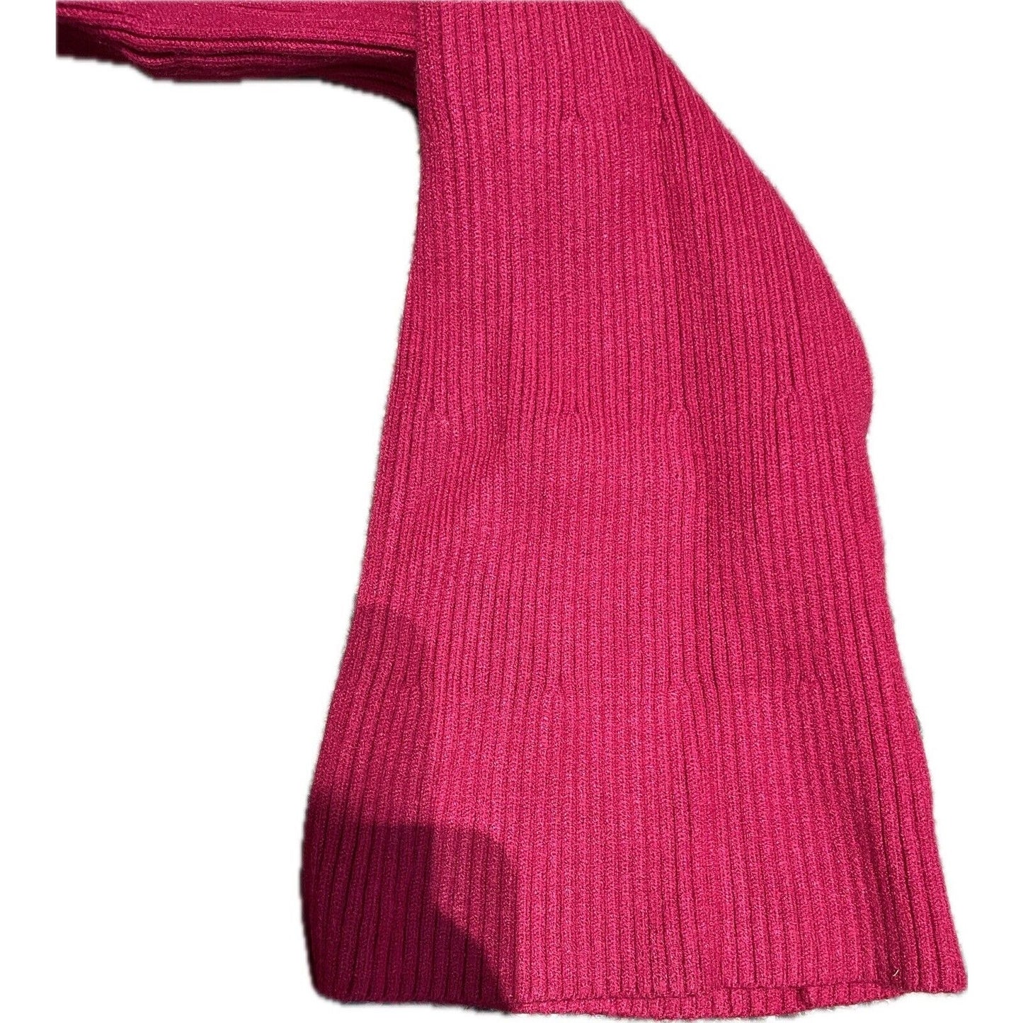 NWT Anthropologie Women’s Split Hem Cowl Neck Size Small Pink Sweater $120 MSRP